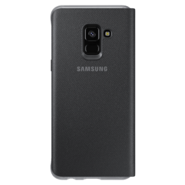 Flip Neon Noir pour Samsung A8