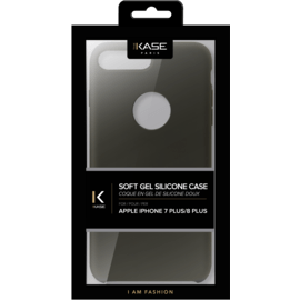 Coque en gel de silicone doux pour Apple iPhone 7plus/8plus, Vert olive foncé