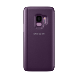 Clear View cover avec fonction Stand Violet Galaxy S9