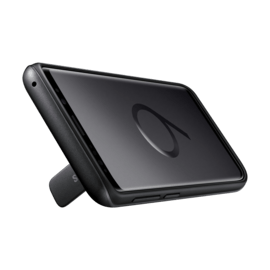 Coque renforcée avec fonction Stand Noir Galaxy S9