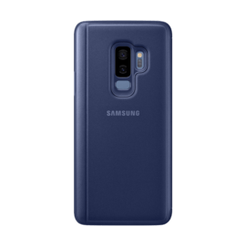 Clear View cover avec fonction Stand Bleu Galaxy S9+