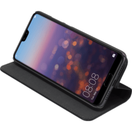 Étui et Coque slim magnétique 2-en-1 pour Huawei P20, Noir