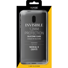 Coque Slim Invisible pour Nokia 3 (2017) 1,2mm, Transparent