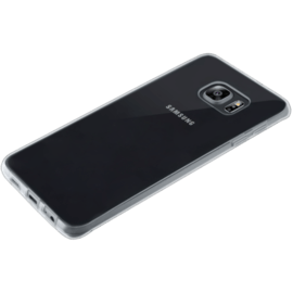 Coque silicone pour Samsung Galaxy S6 Edge Plus, Transparent