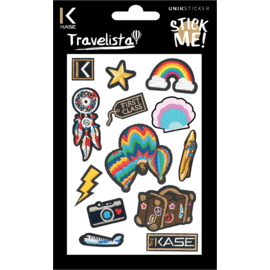 Travelista Stickers brodés 