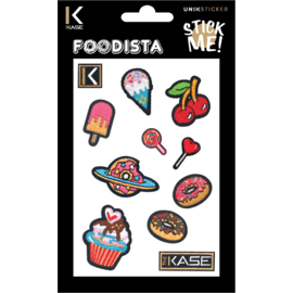Foodista Stickers brodés 