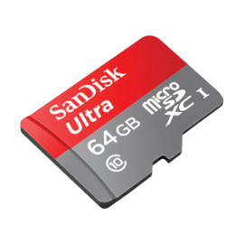 Micro SDHC Ultra 128 Go UHS-I Card avec adaptateur SD