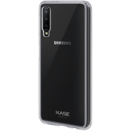 Coque hybride invisible pour Samsung Galaxy A7 2018, Transparent