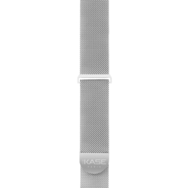 Bracelet mesh en acier inoxydable pour Apple Watch® Series 1/2/3/4 42/44mm, Argent