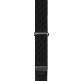 Bracelet mesh en acier inoxydable pour Apple Watch® Series 1/2/3/4 42/44mm, Noir