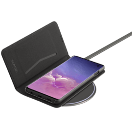 Etui et Coque slim magnétique 2-en-1 GEN 2.0 pour Samsung Galaxy S10e, Noir  