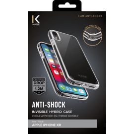 Coque Antichoc hybride invisible for Apple iPhone XR, Transparente