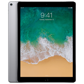 iPad Pro 12.9' (2017) Wifi+4G reconditionné 512 Go, Gris sidéral, débloqué