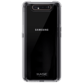Coque hybride invisible pour Samsung Galaxy A80 2019, Transparent