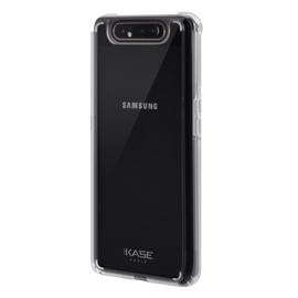 Coque hybride invisible pour Samsung Galaxy A80 2019, Transparent