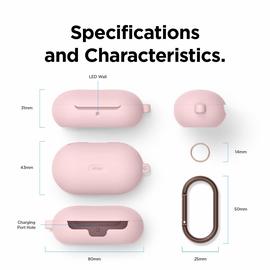 Galaxy Buds Silicon Case pink