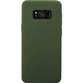 Coque Soft Touch Olive Galaxy S8