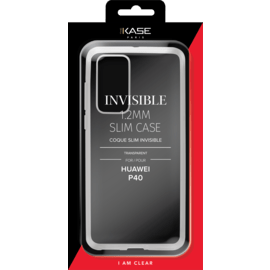 Coque Slim Invisible pour Huawei P40 1,2 mm, Transparent