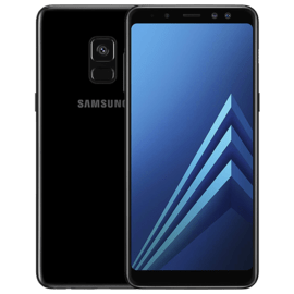 Galaxy A8 (2018) reconditionné 64 Go, Minuit noir, débloqué