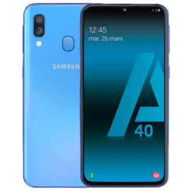 Galaxy A40 2019 reconditionné 64 Go, Bleu, débloqué