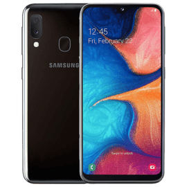 Galaxy A20e 2019 reconditionné 32 Go, Noir, débloqué