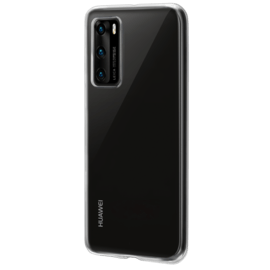 Coque Slim Invisible pour Huawei P40 1,2 mm, Transparent