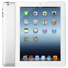 iPad (3rd generation) Wifi+4G reconditionné 32 Go, Blanc, débloqué