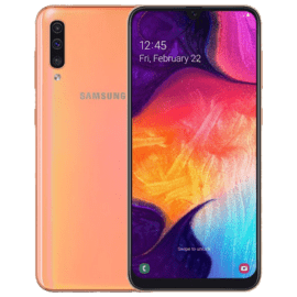 Galaxy A50 2019 reconditionné 128 Go, Corail, débloqué