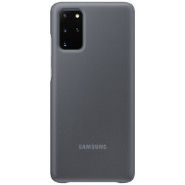 Clear View Cover gris pour Galaxy S20 PLUS