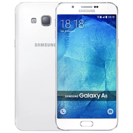 Galaxy A8 (2018) reconditionné 32 Go, Pearl White, débloqué