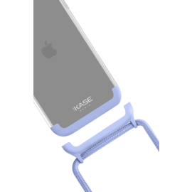 Bandoulière détachable et support 2-en-1 pour Apple iPhone 7/8/SE 2020/SE 2022, Violet Lilas