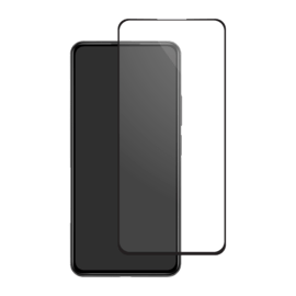 Protection d'écran en verre trempé (100% de surface couverte) pour Xiaomi 11 Lite/11 Lite 5G, Noir