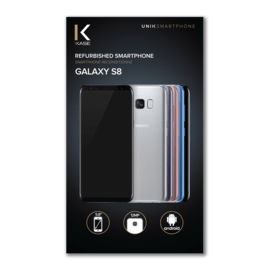 Galaxy S8 reconditionné 64 Go, Noir, débloqué