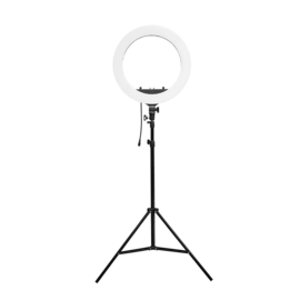 LED Anneau lumineux Selfie (18 pouces), Noir
