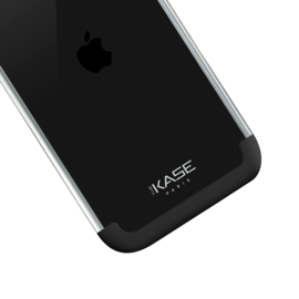 Coque invisible détachable 2-en-1 en bandoulière pour Apple iPhone 11, Minuit noir