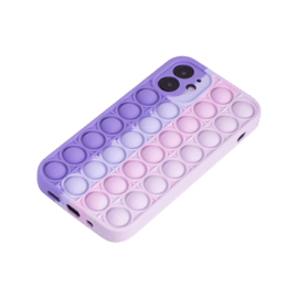 Coque Popping Bubble pour Apple iPhone 12 mini, Rose Violet