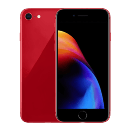 iPhone 8 reconditionné 64 Go, Rouge SANS LOGO, débloqué