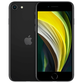 iPhone SE 2020 reconditionné 64 Go, Noir, SANS TOUCH ID, débloqué