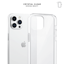 Coque hybride invisible pour Apple iPhone 12 Pro Max, Transparente