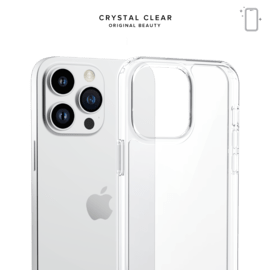 Coque hybride invisible pour Apple iPhone 14 Pro, Transparente