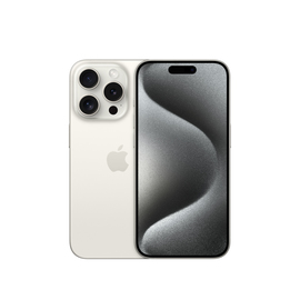 iPhone 15 Pro  reconditionné 128 Go, Titane blanc, débloqué