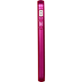 Coque pour Apple iPhone 5/5s/SE, silicone Rose Transparent