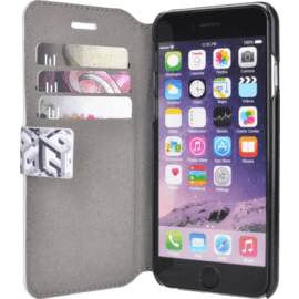 Guess G-Cube Coque clapet pour Apple iPhone 6/6s, Noir