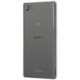 Coque silicone pour Sony Xperia Z5 Compact, Transparent 