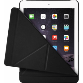 Origami Coque clapet Multi-position pliable pour Apple iPad Air 2, Noir Satin
