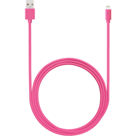 Câble Lightning certifié MFi Apple Charge/Sync (2M), Pink Bonbon