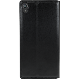 Coque Clapet Slim avec Stand pour Sony Xperia Z5 Premium, Noir 