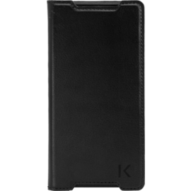 Coque clapet avec pochettes CB & stand pour Sony Xperia Z5, Noir