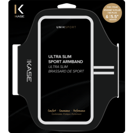 Ultra Slim Brassard de Sport pour Apple iPhone 6 Plus/6s Plus, Noir