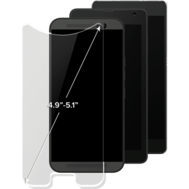 Protection d’écran premium en verre trempé universel (4.9-5.1 pouces)